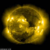 SOHO EIT 284 image of the sun